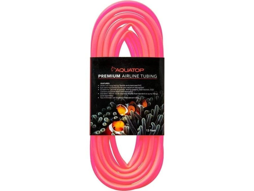 Aquatop Airline Tubing Neon Red, 1ea/13 ft - Image 2