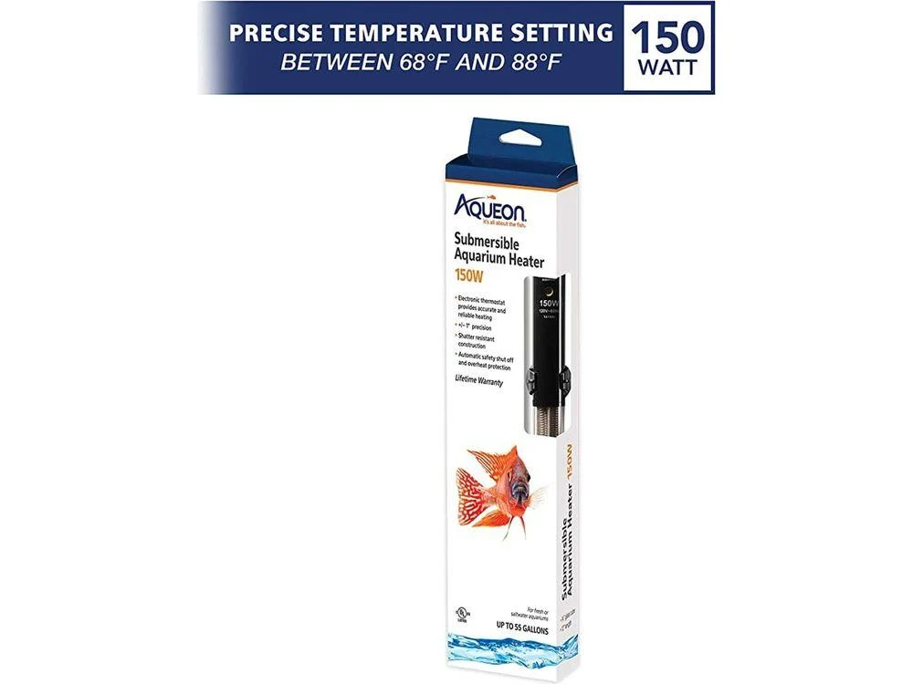 Aqueon Submersible Aquarium Heater 150W