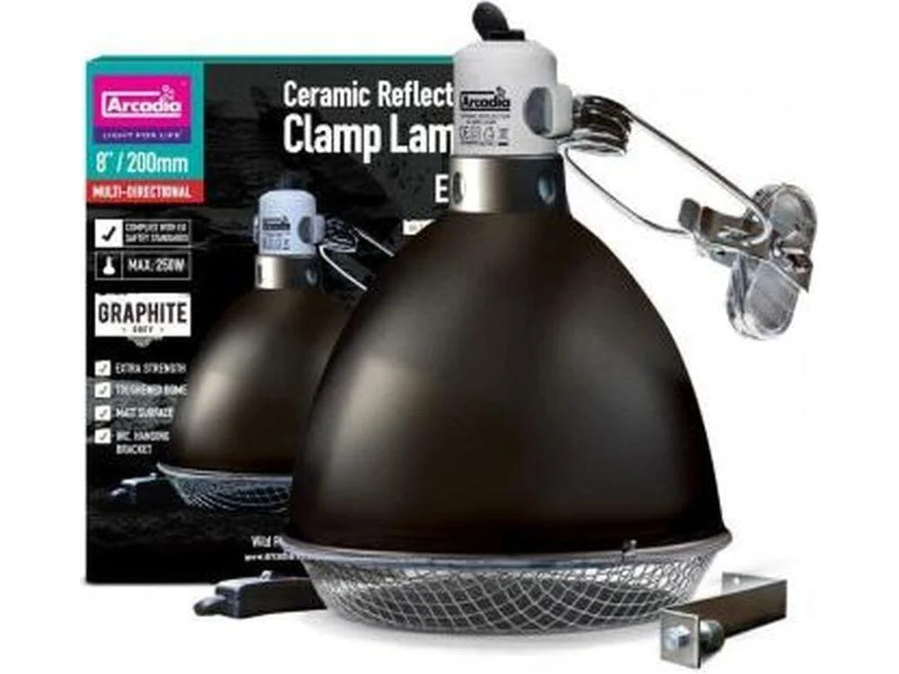 Arcadia Ceramic Reflector - 8" Graphite
