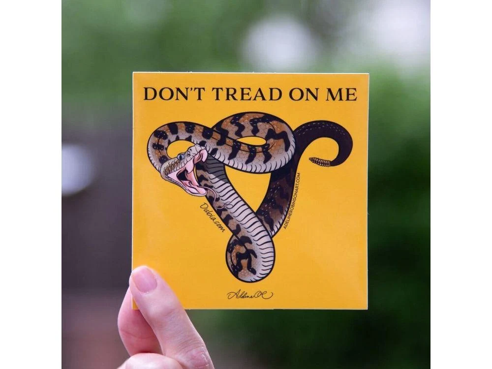 Don't Tread On Me Sticker - Image 2