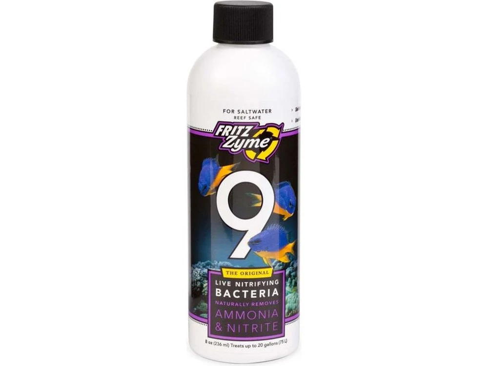 Fritz FritzZyme 9 Saltwater Live Nitrifying Bacteria 1ea/8 fl oz