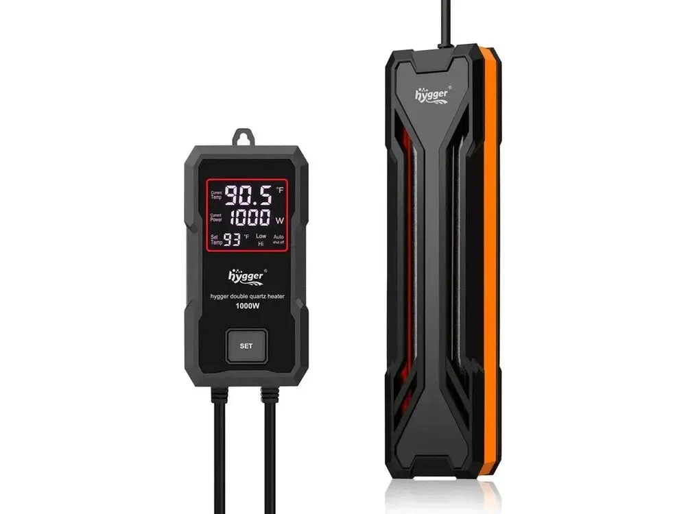 Hygger - Quartz Aquarium Heater with Digital LED Controller UUS-HG043-300W - Image 2
