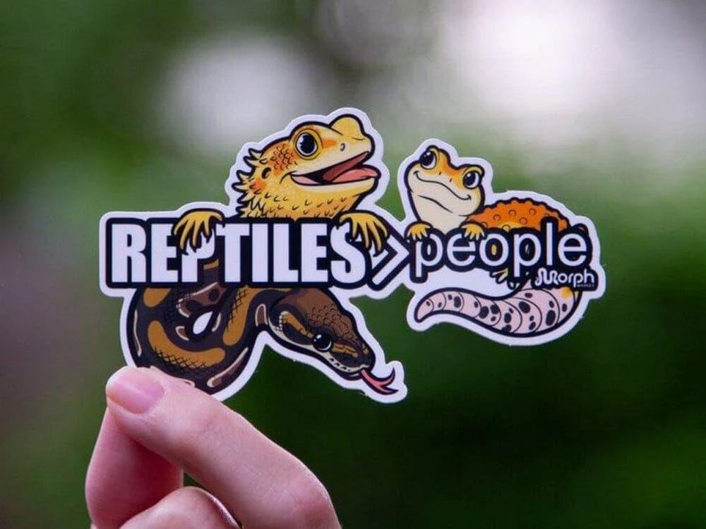 Reptiles > People Sticker