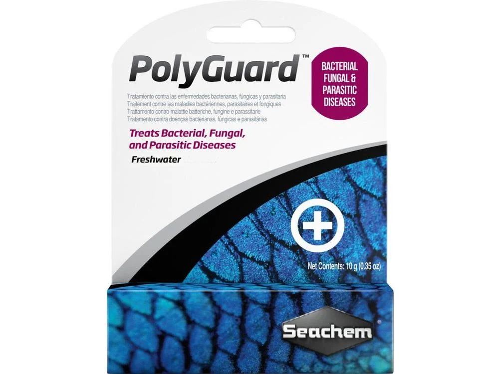 Seachem Laboratories PolyGuard Bacterial, Fungal and Parasitic Diseases Treatment 1ea/0.4 oz