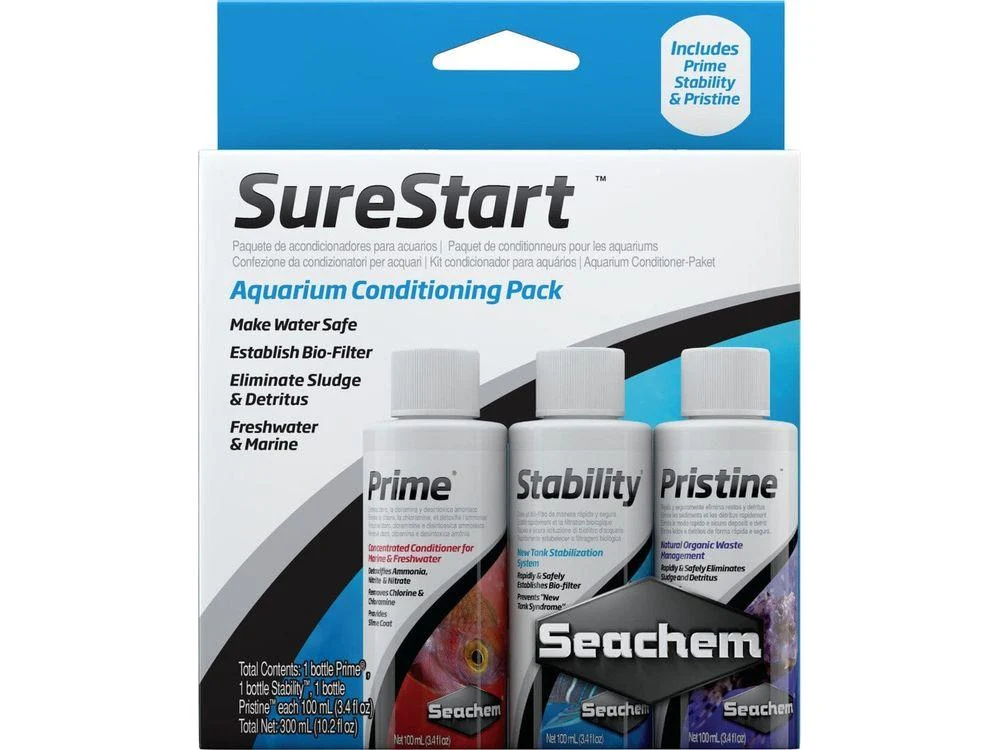 Seachem SureStart Aquarium Conditioning Pack 3pk