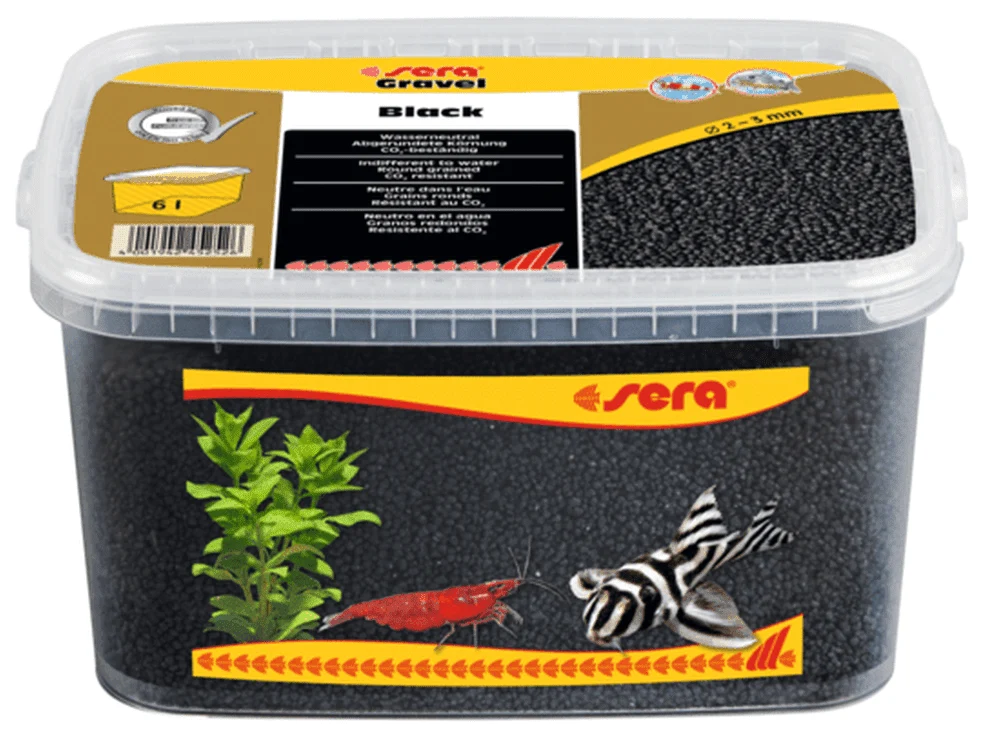 Sera Gravel Black 2-3mm 6L