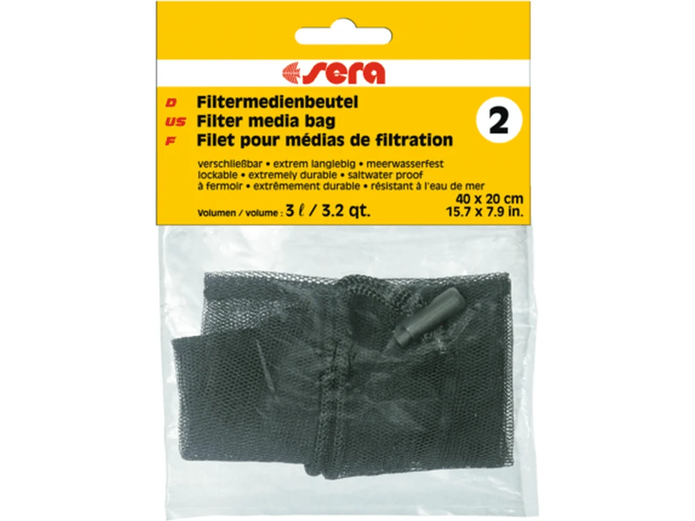 Sera filter media bag 2