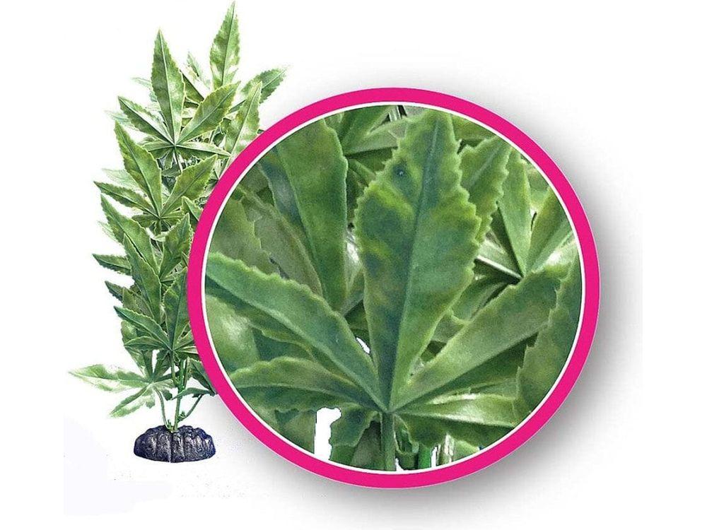 Weco Products Dream Series Hash Aquarium Plant Green, 1ea/9 in
