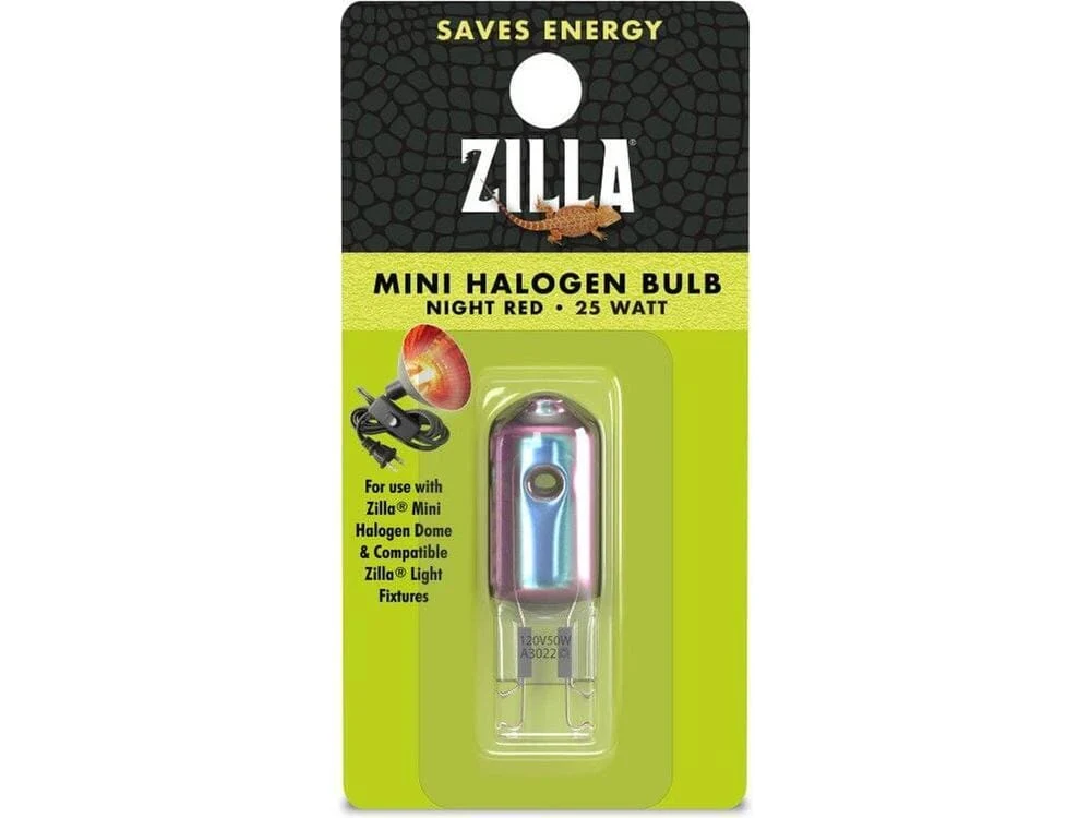 Zilla Mini Halogen Bulb Night Red, 1ea/25 W - Image 2