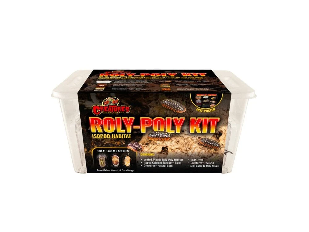 Zoo Med Creatures Roly Poly Isopod Habitat Kit 1ea/10.25Inx5Inx5.75 in