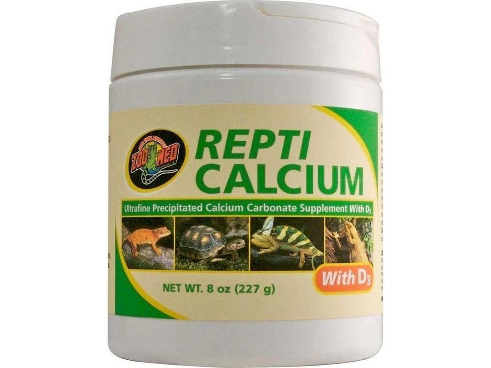 Zoo Med Repti Calcium with D3, 8oz (Green)