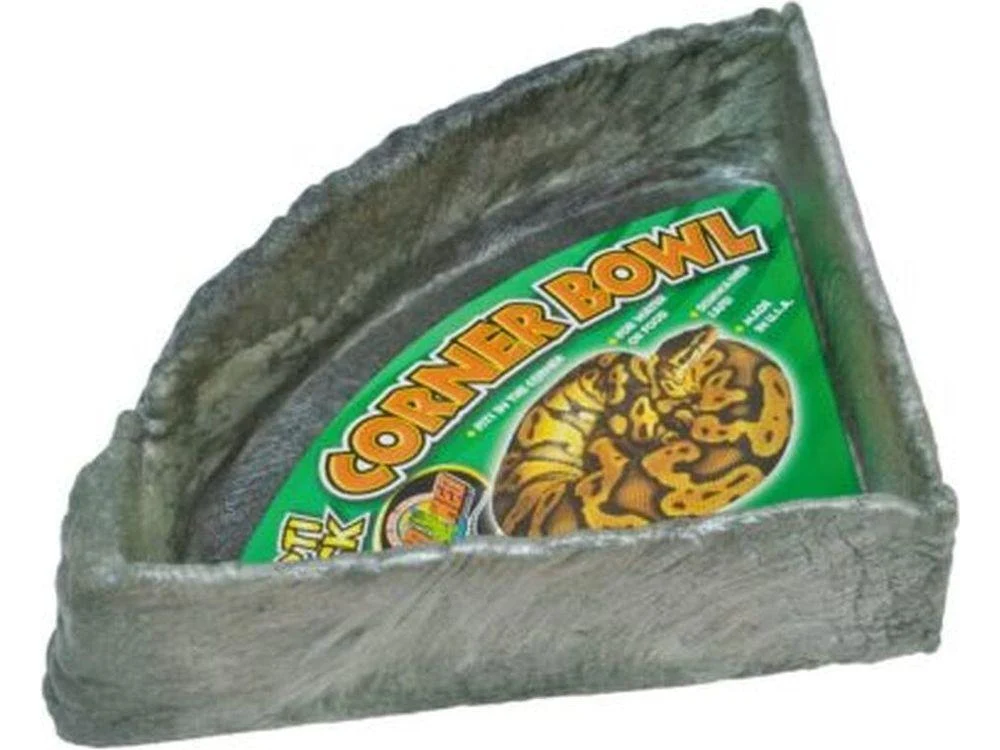 Zoo Med Repti Rock Corner Bowl, Extra Large