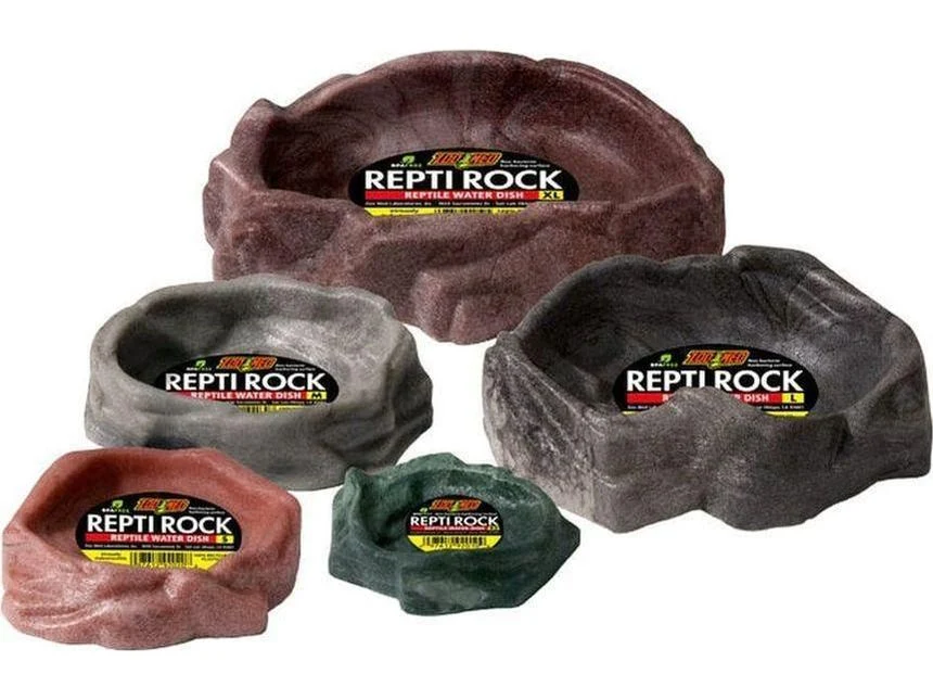 Zoo Med Repti Rock Reptile Water Dish, Medium